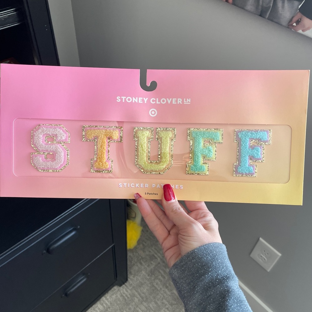 Stoney Clover Lane patches.